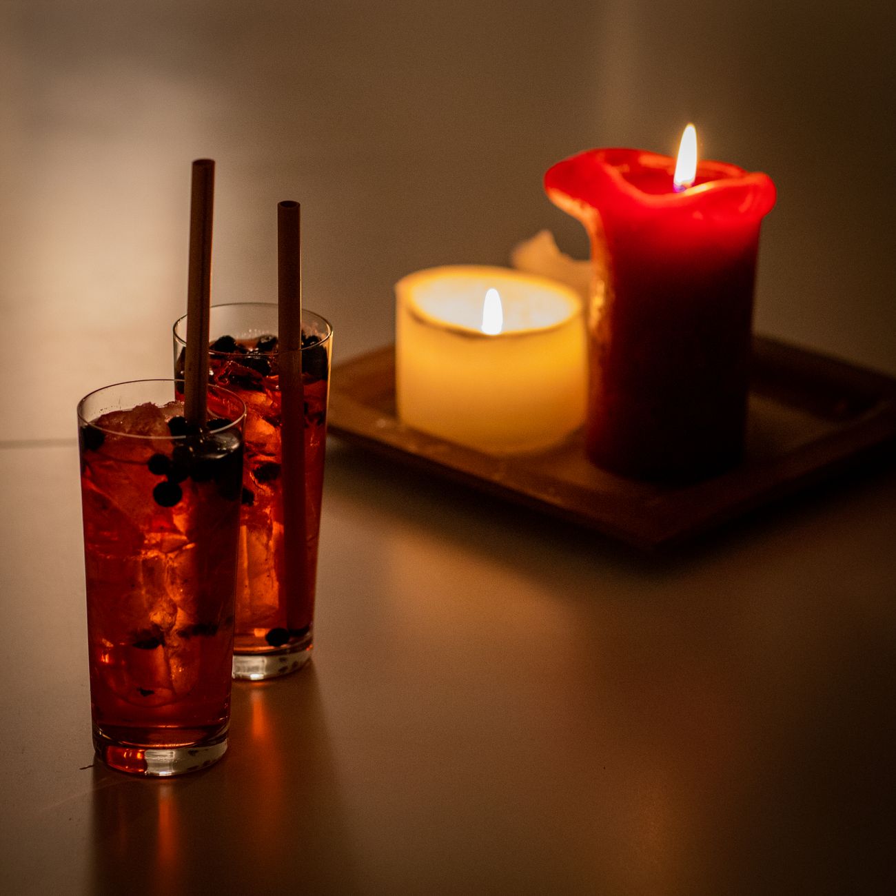 Gyertyafény LED szett